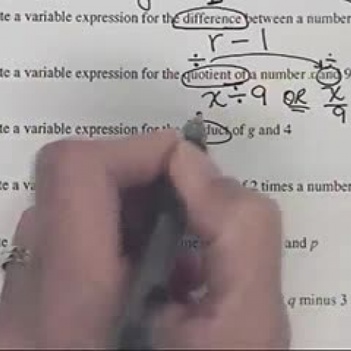 Translate Expressions, Part 2