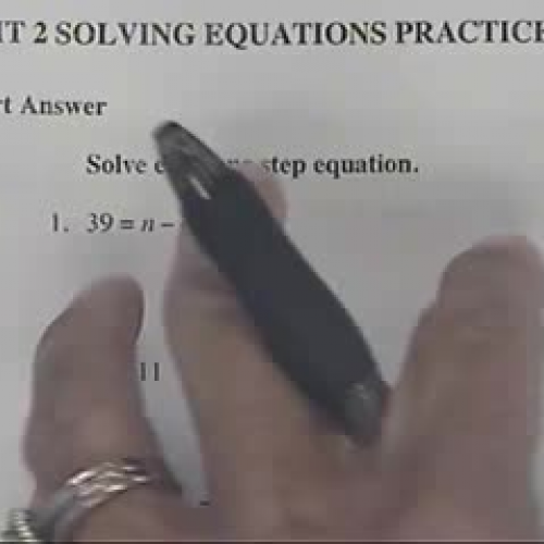 Unit 2 Practice Problems 1-3
