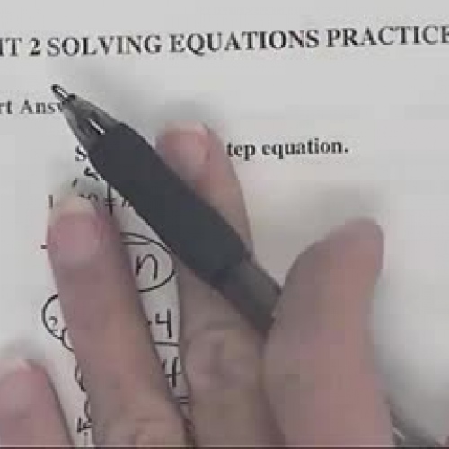 Unit 2 Review Problems 4-8