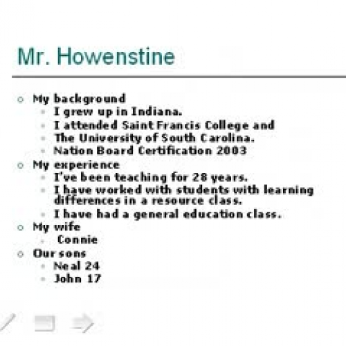 2010-2011 Parent Meeting