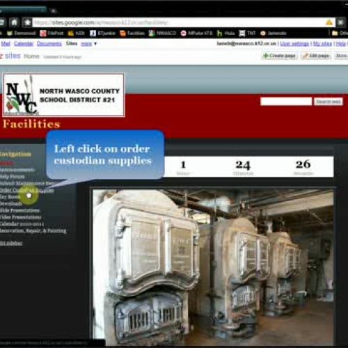 Order Supplies List View