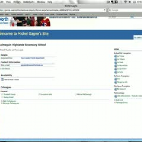 MySite-Create a class website