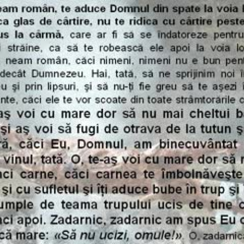 Cuvântul lui Dumnezeu pentru poporul român P2