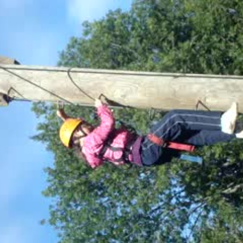 Julie on the Trapeze