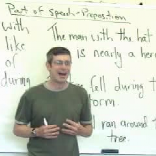 5. Preposition and Prepositional Phrase
