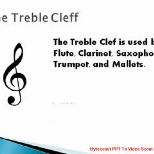 Treble Clef Notes