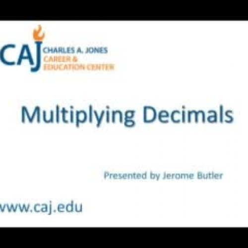 Lesson 14 Multiplying decimals