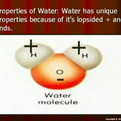 Water Molecule Unit Part Two