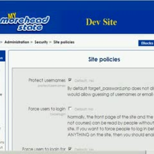 Site Policies