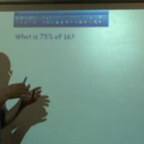 Lesson 16b - Finding Percentages