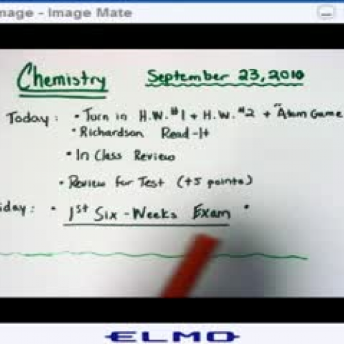 Chemistry - September 23