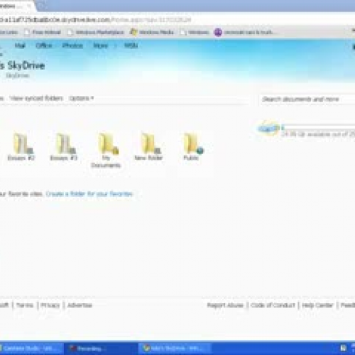 SkyDrive for Students