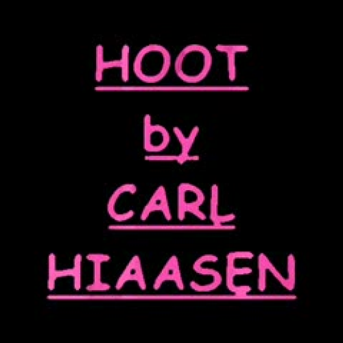 Hoot by Carl Hiassen