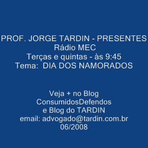 DIREITO DO CONSUMIDOR PRESENTE