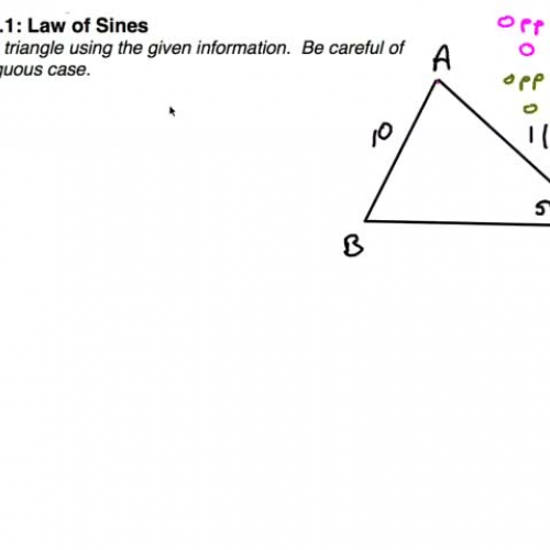PC Cast 21 Law of Sines