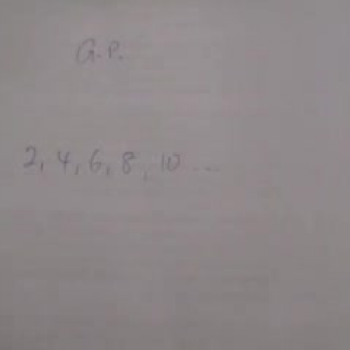 CMaths2 - GP - Finding common ratio