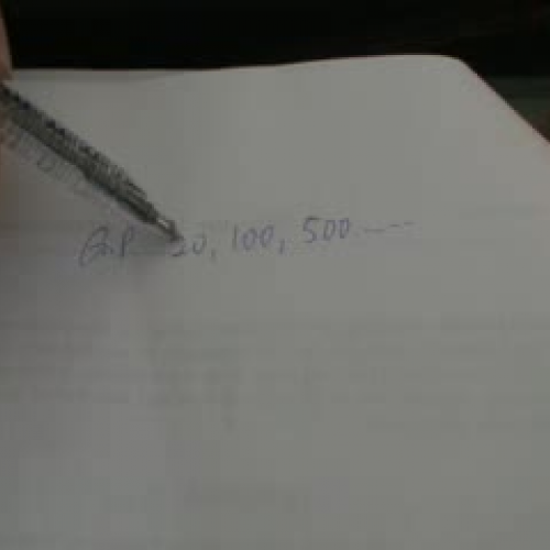 CMaths2 - GP - Term formula Ex01