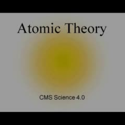 Atomic Theory   CMS Science 4.0