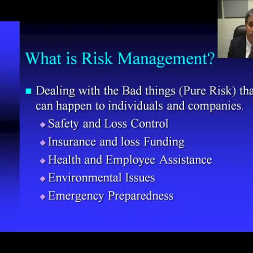 What is Risk Management