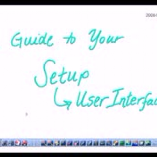 Setup User Interface in Flow