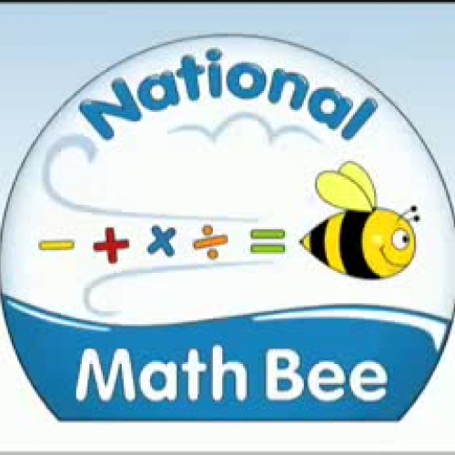 What is the National Math Bee?