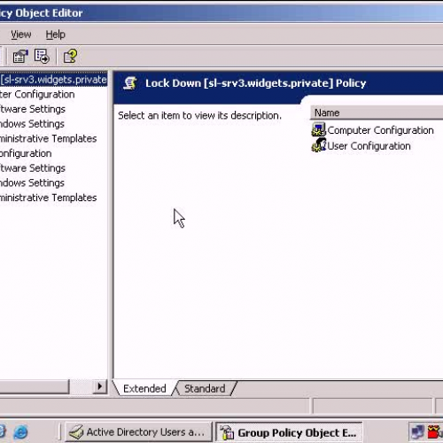 Group Policy - Courtesy of Labsim