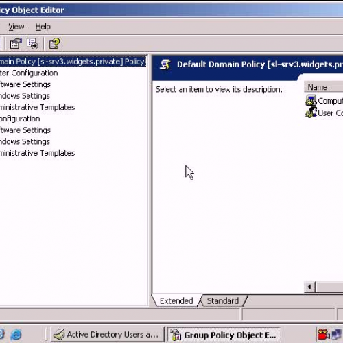 Group Policy Key - Courtesy of Labsim