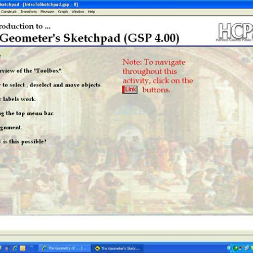 Introduction to The Geometers Sketchpad