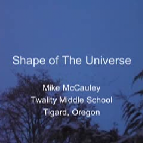 Shape of the Universe PPT