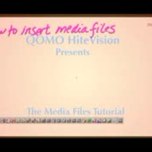 Inserting Media Files in Flow Works