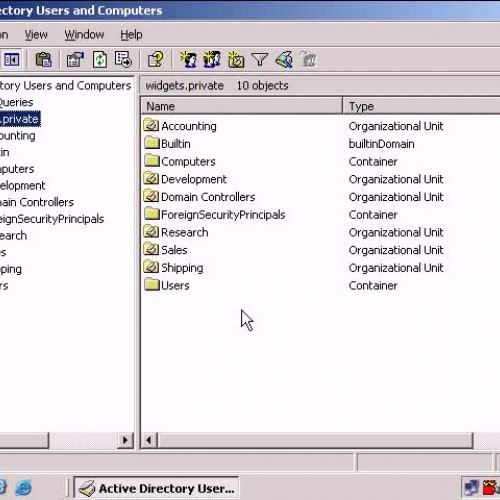 Managing Objects within AD - Courtesy of Labs