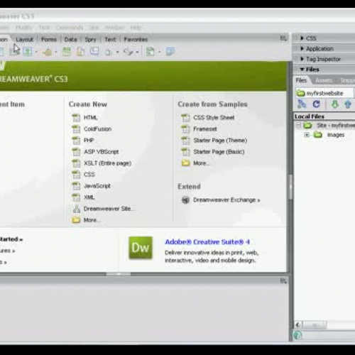Dreamweaver CS3 using templates
