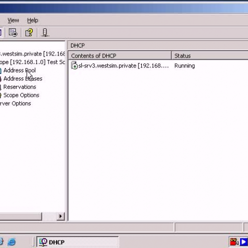 DHCP Reservation Process - Courtesy of Labsim