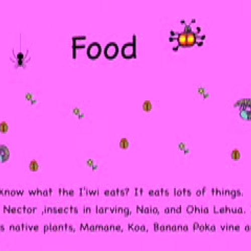 The Iiwi Bird by Jaelyn