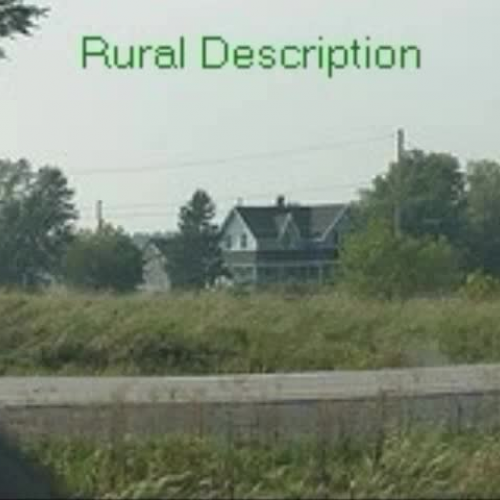 Urban and Rural Communities