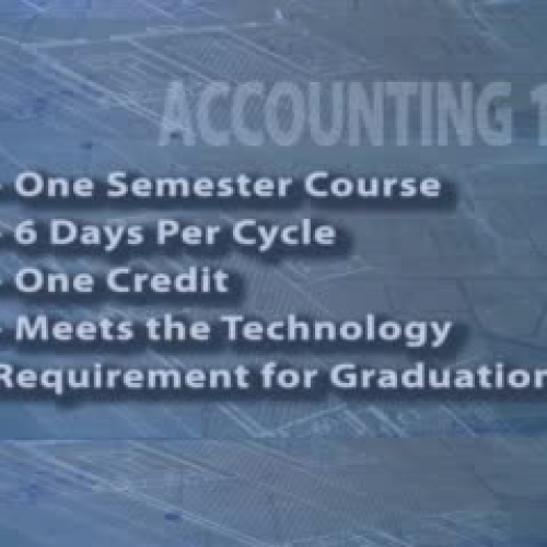 Accounting 1 and 2