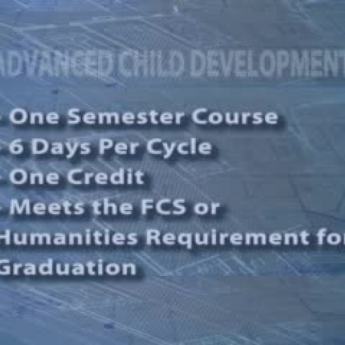 Advanced Child Development