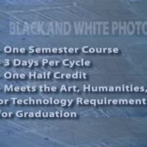 Black and White Photo