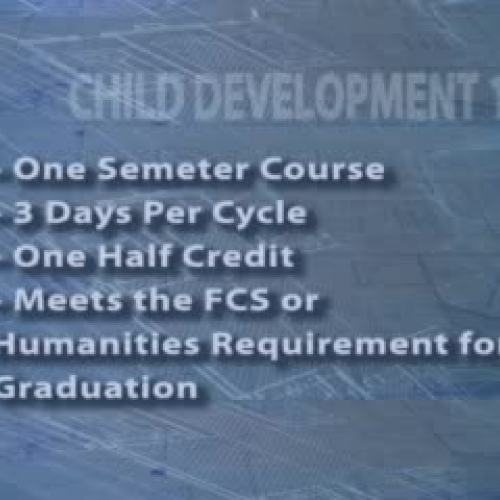 Child Development 1 and 2
