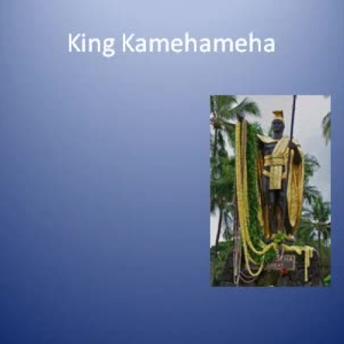 King Kamehameha