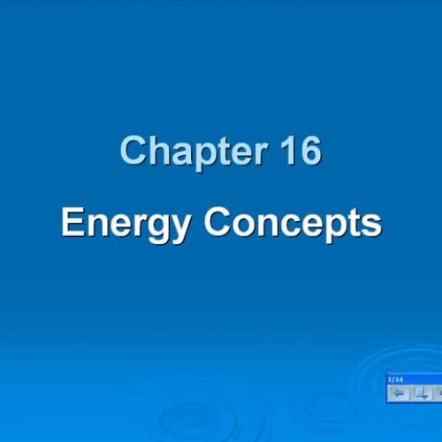 Energy Concepts