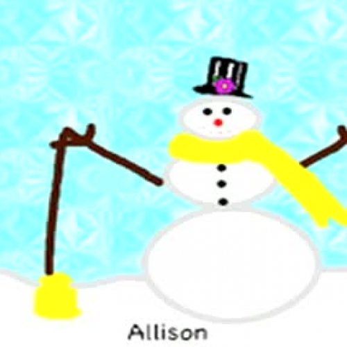 Frosty the Snowman Winter Song Video - Asacke