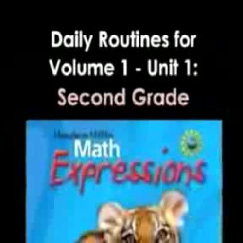 The Money Routine - Second Grade