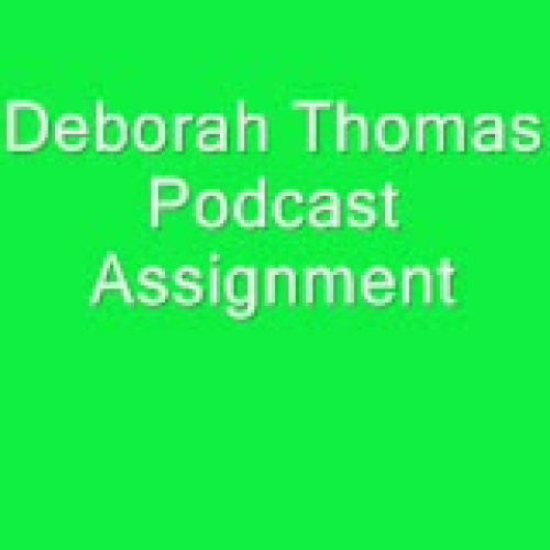 Podcast Assignment