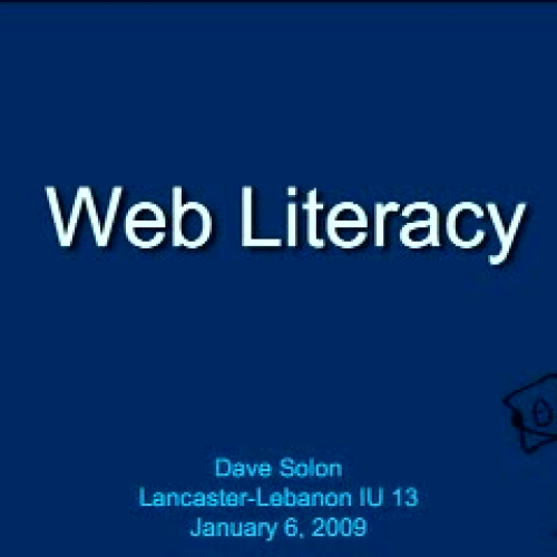 Web Literacy - Information Literacy