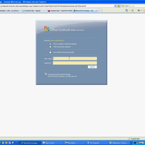 NTschools webmail access