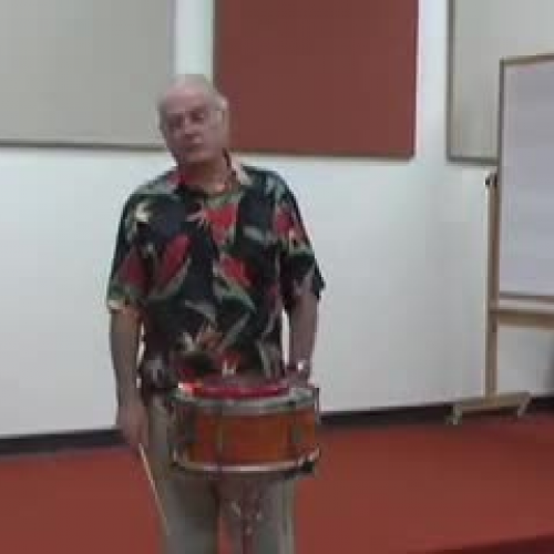 CSC Drum Lesson 2 The Stroke