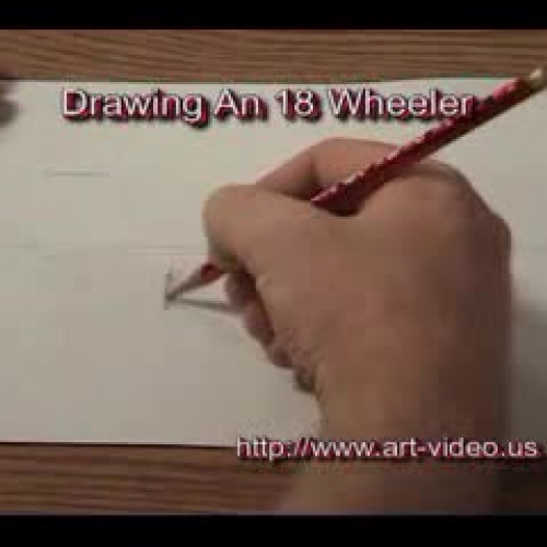 Draw an 18wheeler 3D
