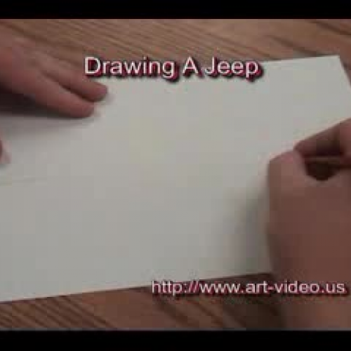Draw A Jeep 3D Cool Step By Step