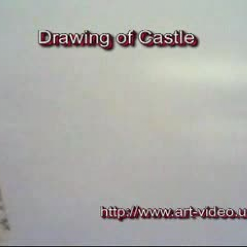 Draw A Castle 3D Step By Step